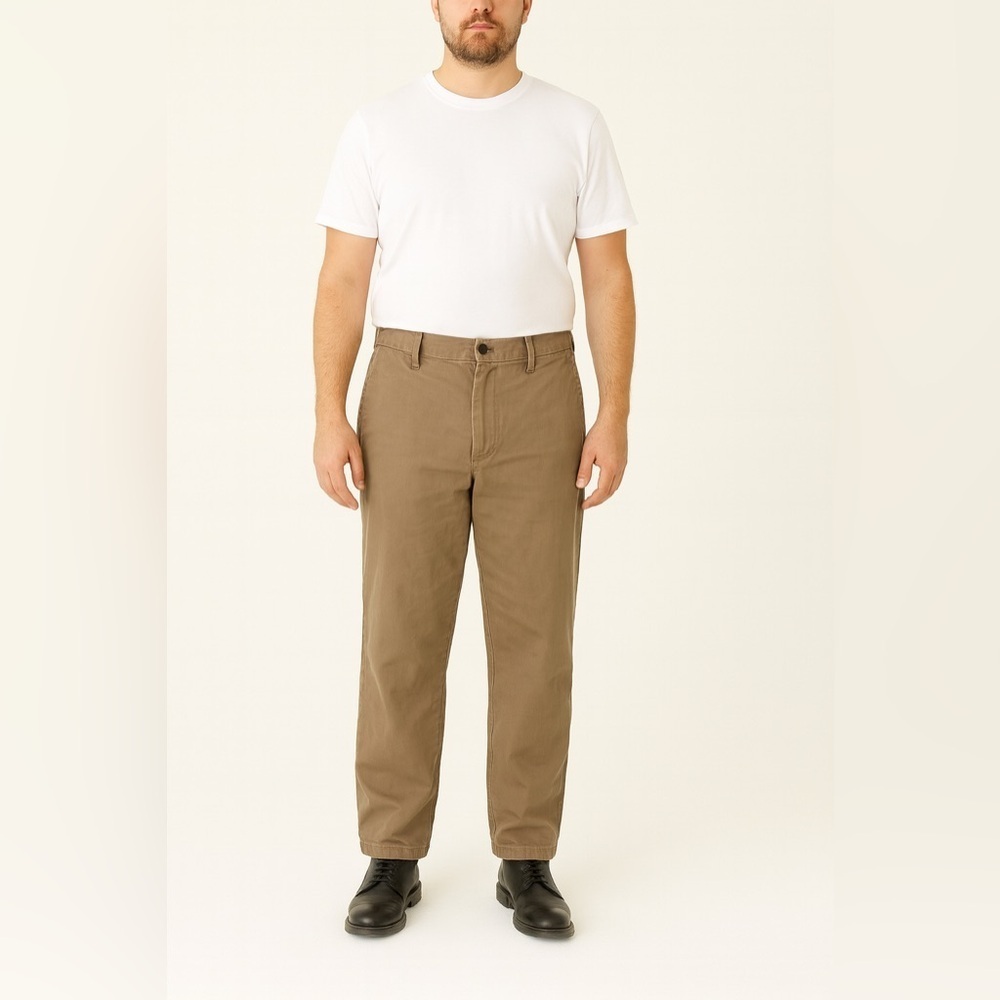 Old Navy Men's Brown Chinos - Picture 1 of 4